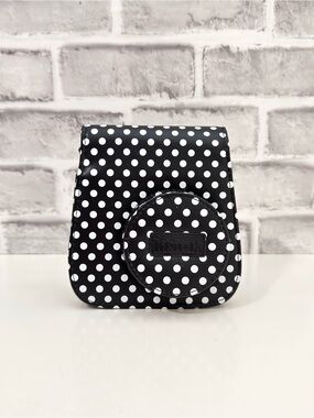Instax Mini 11 Polka Dot Compact Camera Case w/ Adjustable Shoulder Strap
